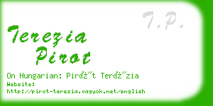 terezia pirot business card